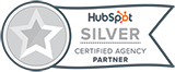 Hubspot silver partner logo