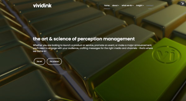 Vividfish launches new website for Vividink